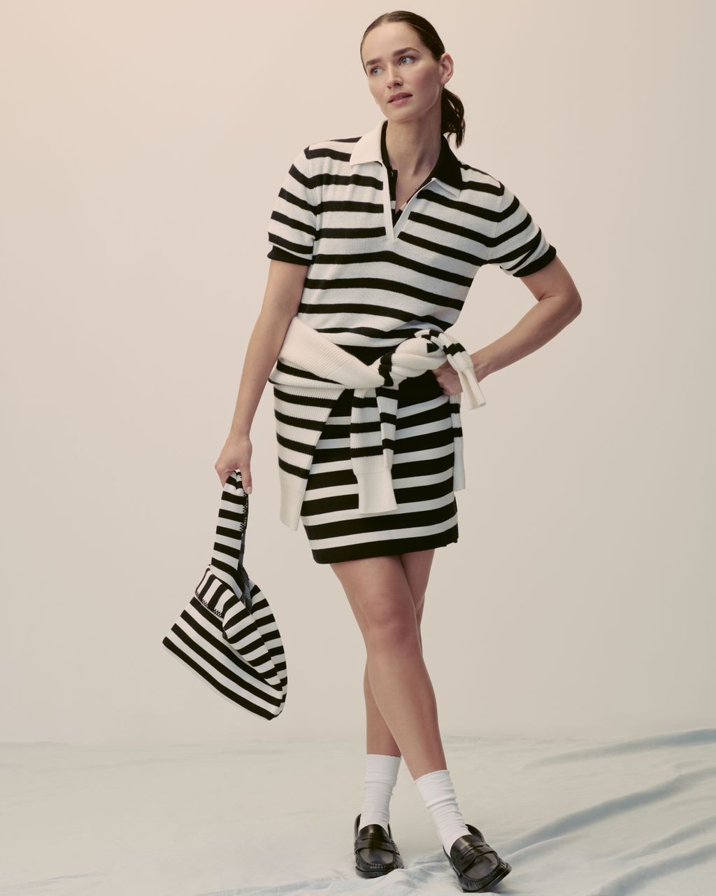Fashion Week Paris Spring/Summer 2025 look 13 from the Eric Bompard collection womenswear