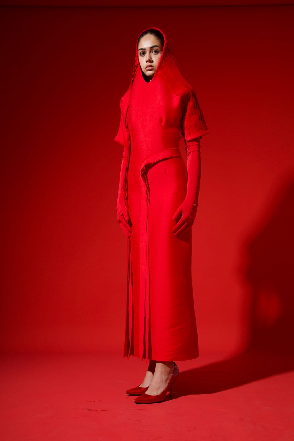 Fashion Week Paris Fall/Winter 2024 look 5 from the Samar Nasraldin - Saudi 100 collection womenswear
