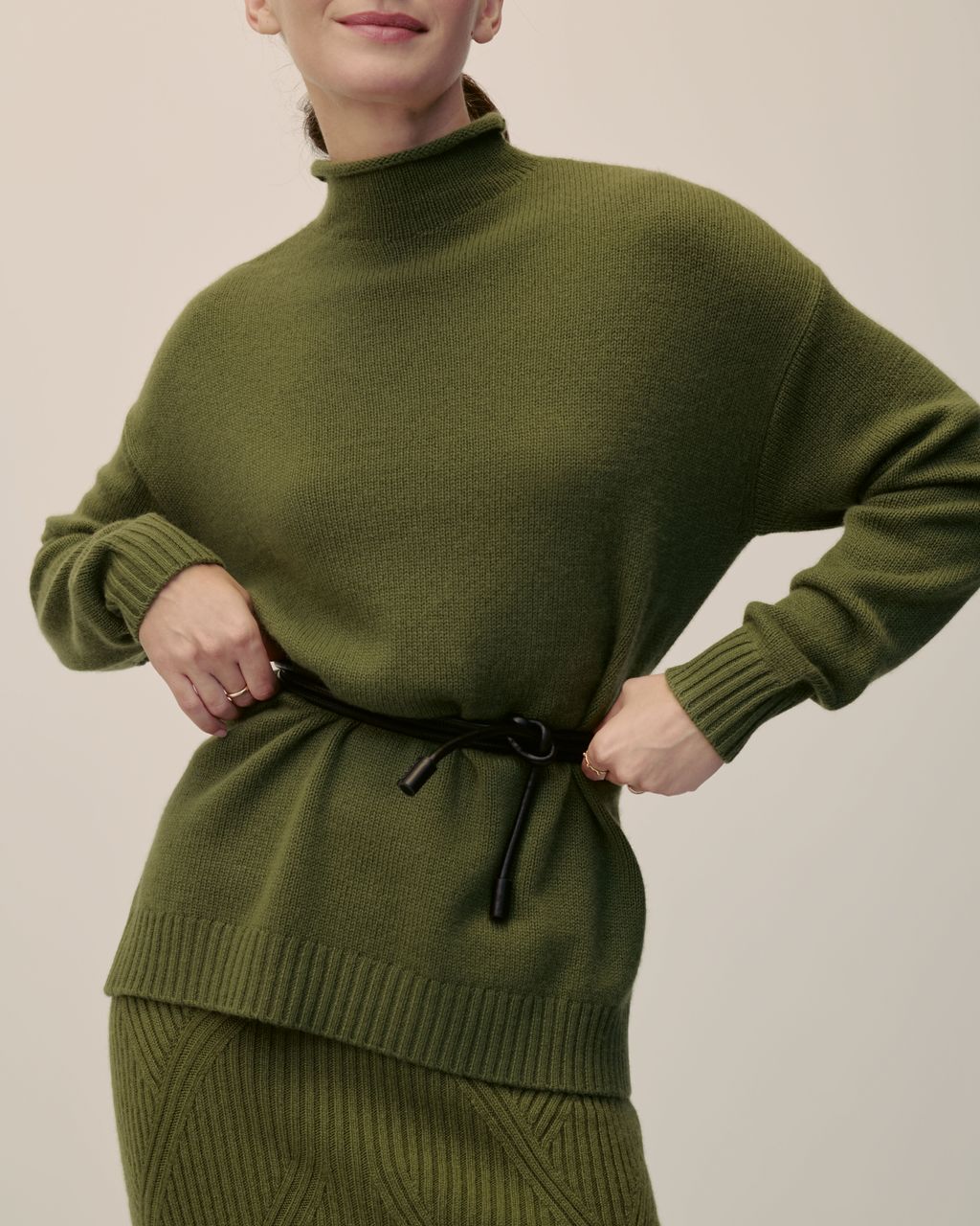 Fashion Week Paris Spring/Summer 2025 look 19 from the Eric Bompard collection womenswear