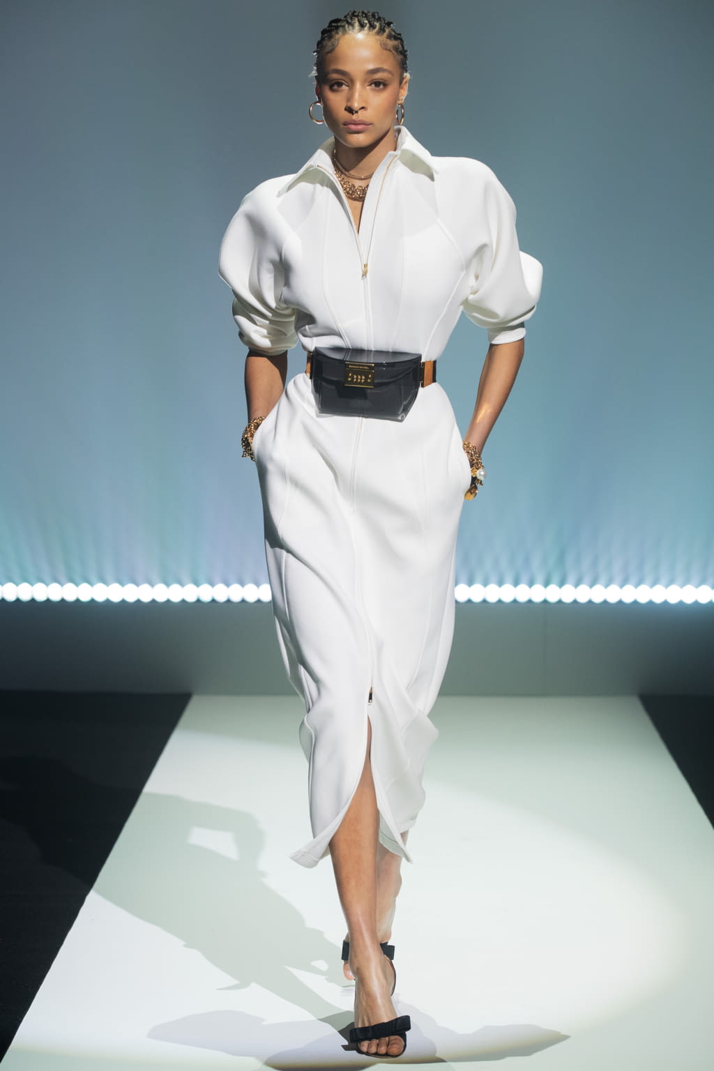 Fashion Week New York Spring/Summer 2021 look 16 de la collection Brandon Maxwell womenswear