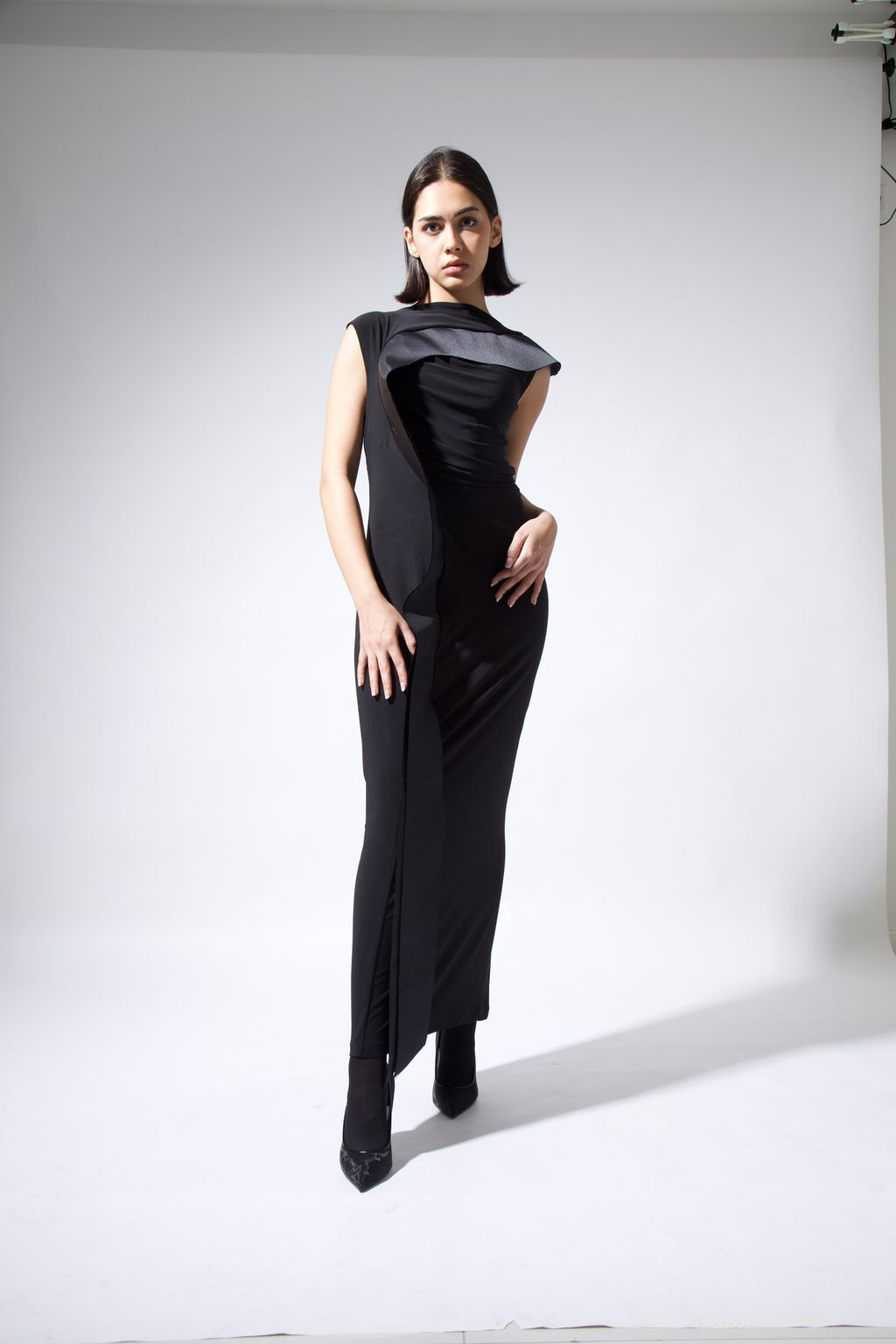 Fashion Week Paris Fall/Winter 2024 look 9 from the Samar Nasraldin - Saudi 100 collection womenswear