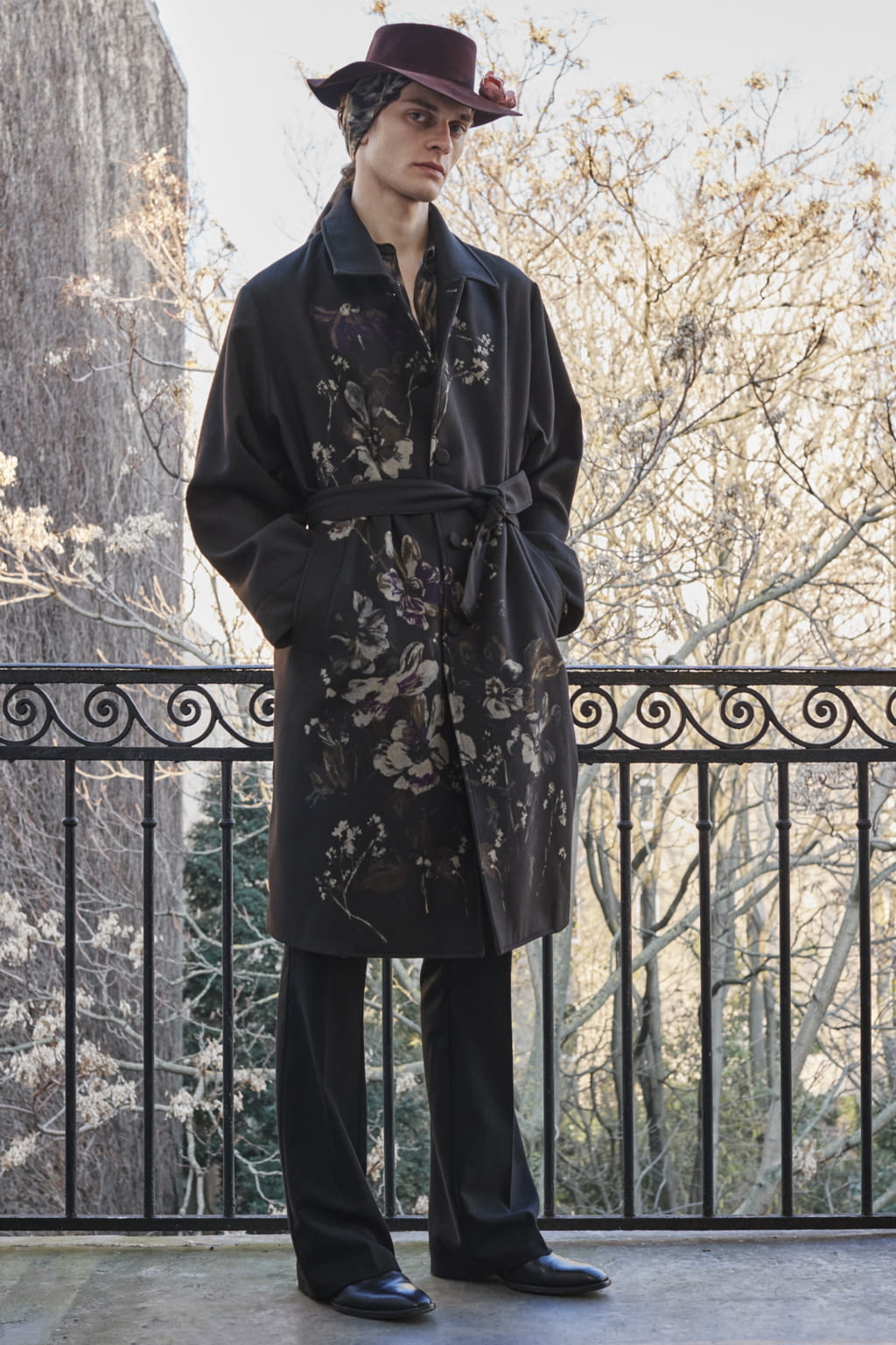 Fashion Week Paris Fall/Winter 2022 look 1 from the Davi Paris collection 男装