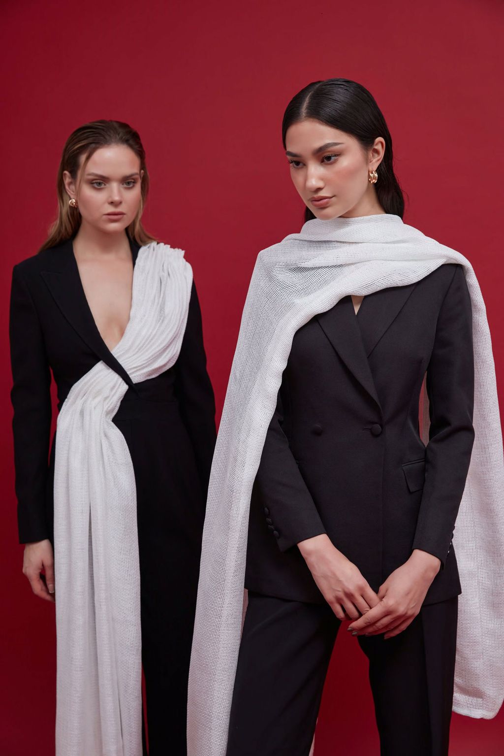 Fashion Week Paris Fall/Winter 2024 look 28 de la collection Mona Alshebil - Saudi 100 womenswear