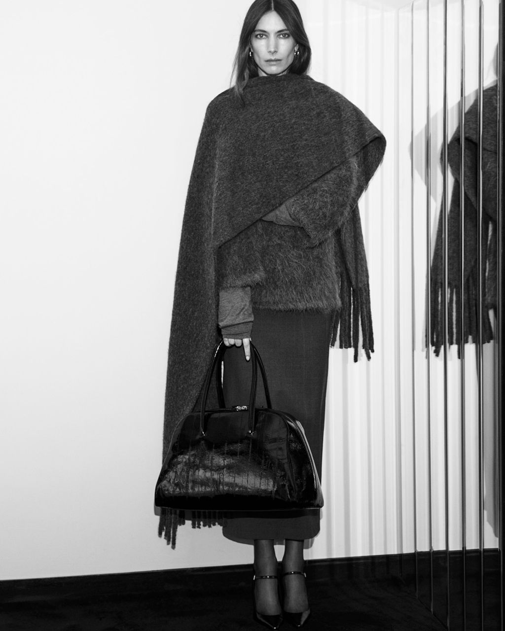 Fashion Week Paris Fall/Winter 2025 look 14 de la collection Loulou de Saison womenswear