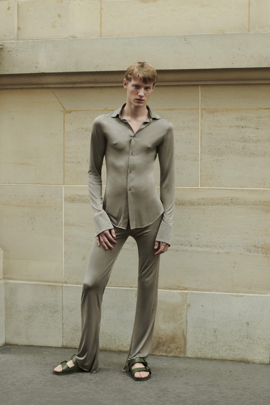 Fashion Week Paris Spring/Summer 2021 look 10 from the Ludovic de Saint Sernin collection womenswear