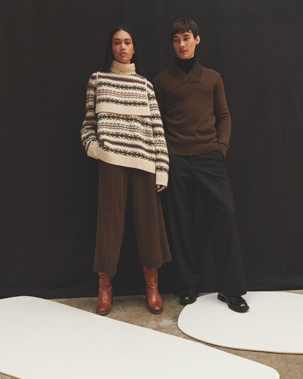 Fashion Week Paris Fall/Winter 2022 look 18 de la collection Eric Bompard womenswear