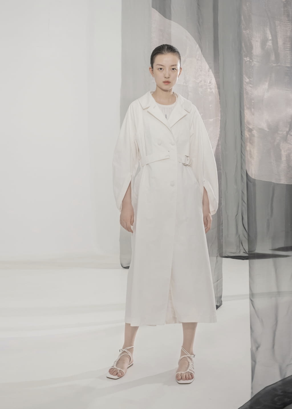 Fashion Week Paris Spring/Summer 2021 look 1 from the Maison Mai collection womenswear