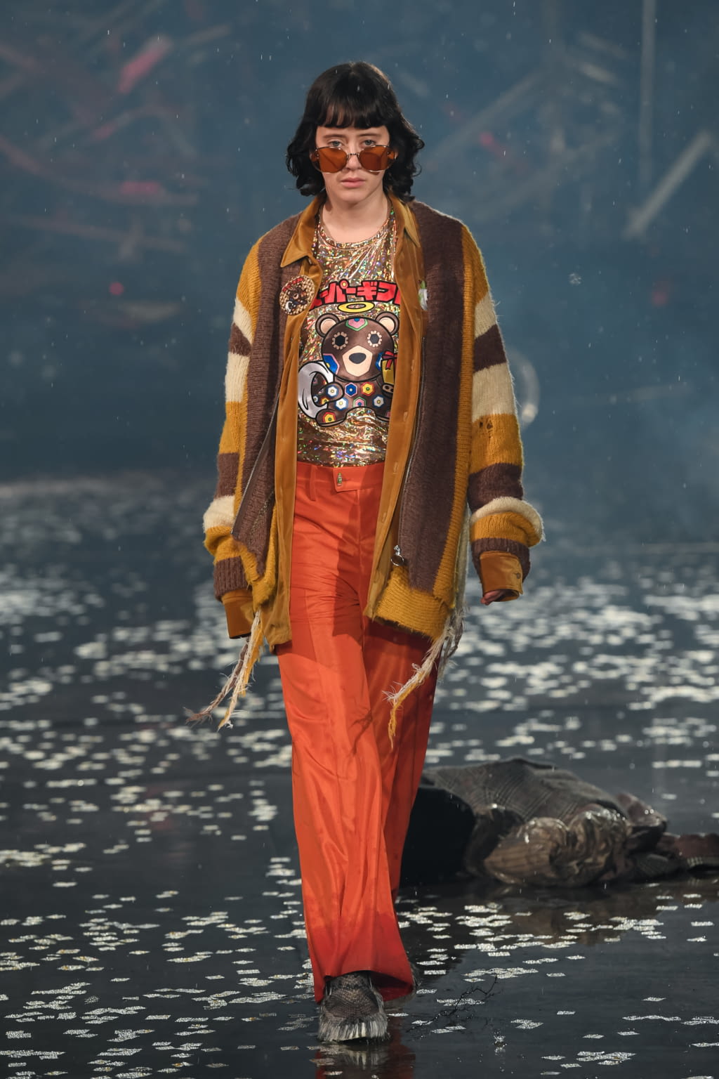 Fashion Week Paris Fall/Winter 2021 look 11 de la collection Doublet menswear