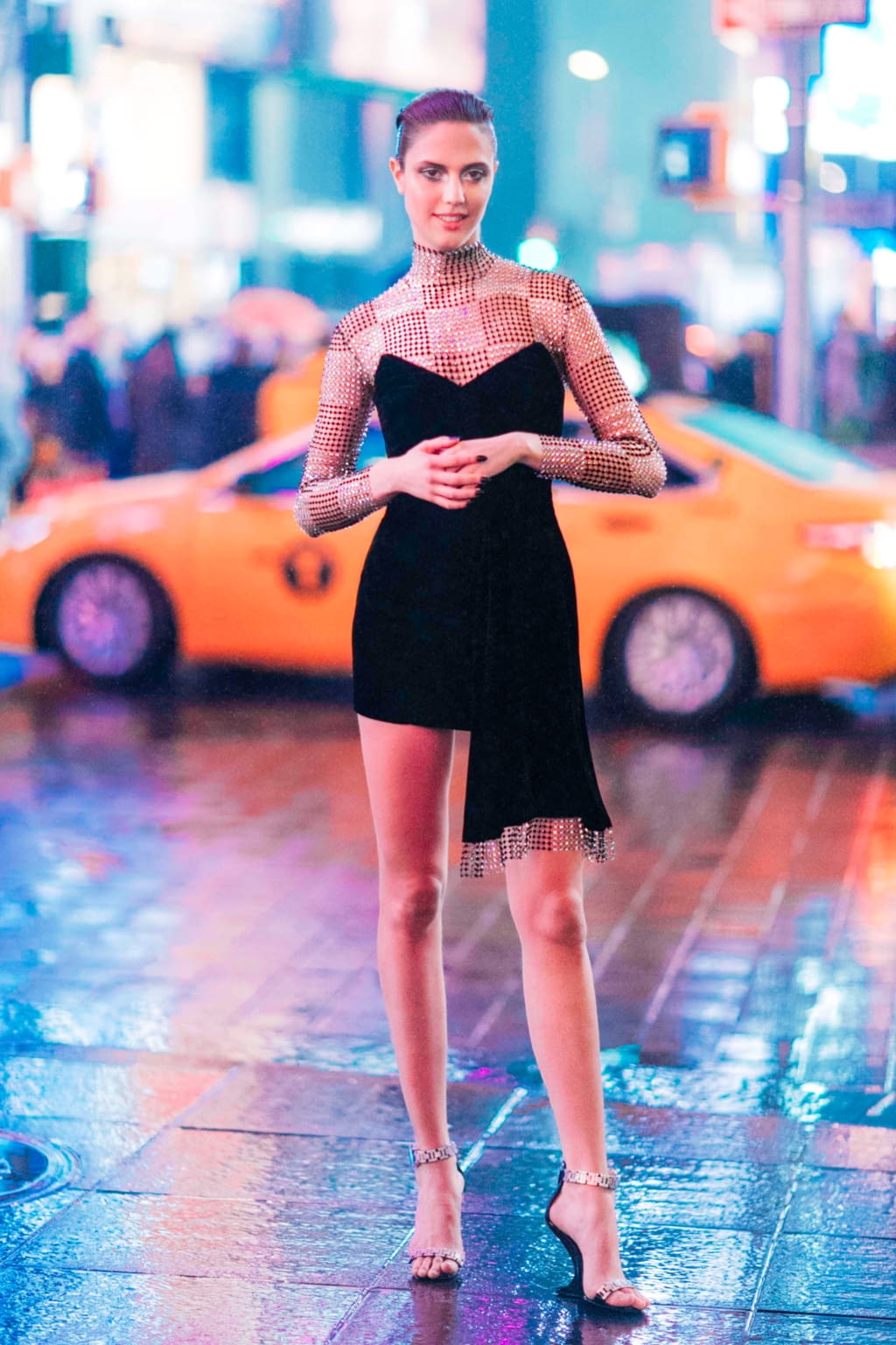 Fashion Week London Pre-Fall 2019 look 11 from the Christian Cowan collection womenswear