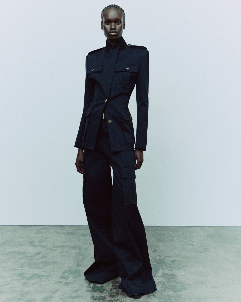 Fashion Week New York Fall/Winter 2024 look 16 from the SAFIYAA collection womenswear