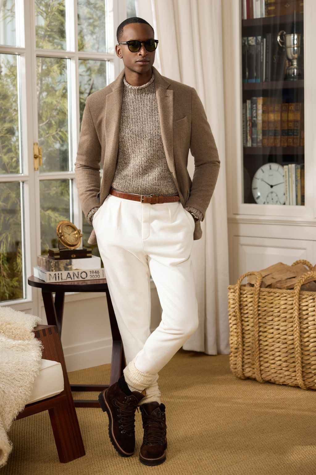 Ralph Lauren Purple Label FW25 menswear #12 - Tagwalk: The Fashion