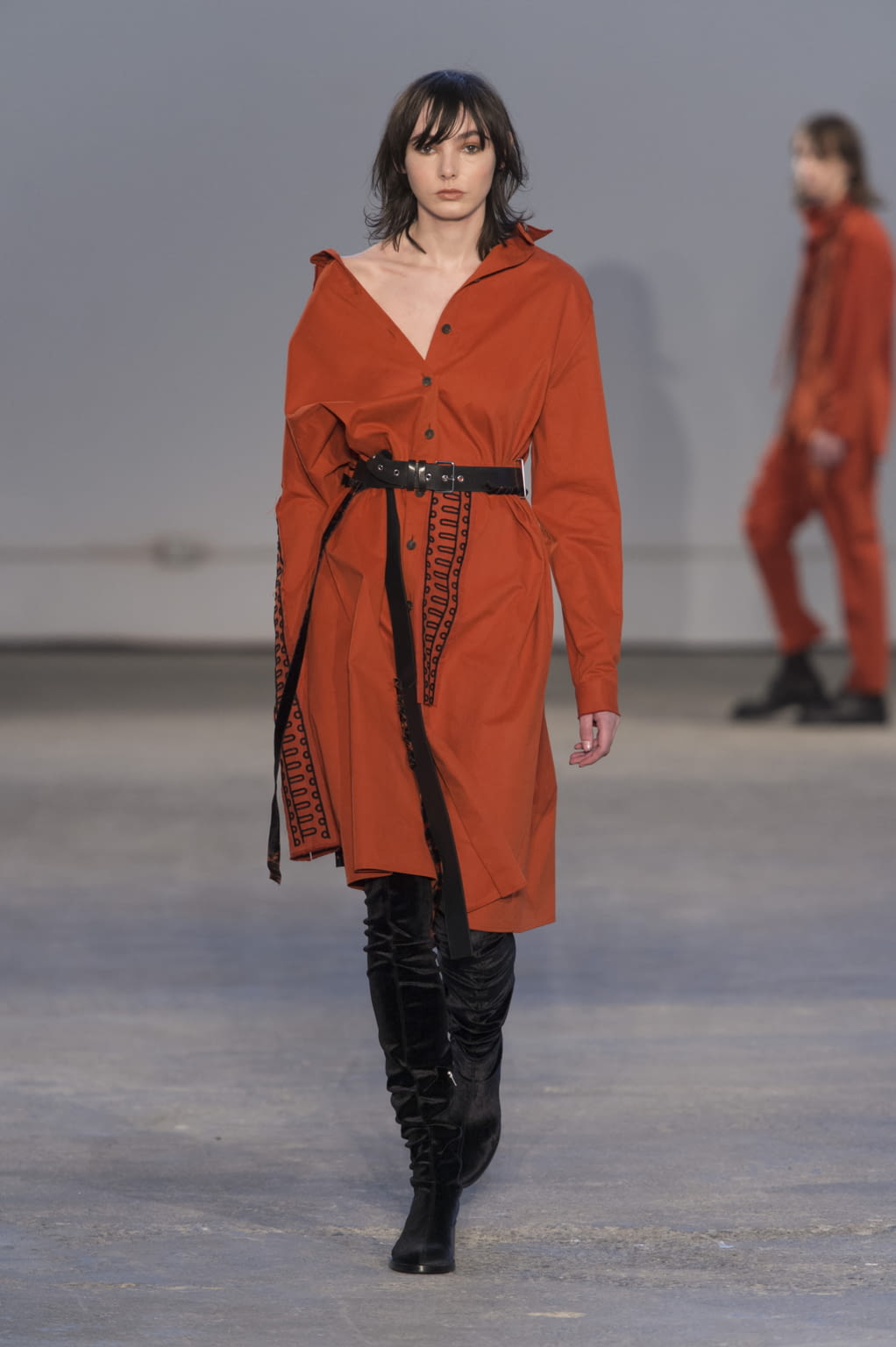 Fashion Week Milan Fall/Winter 2017 look 13 from the Damir Doma collection 女装