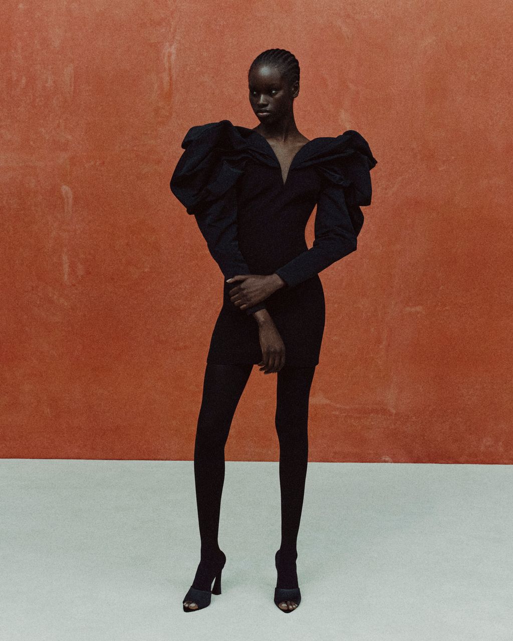 Fashion Week New York Fall/Winter 2024 look 19 from the SAFIYAA collection womenswear