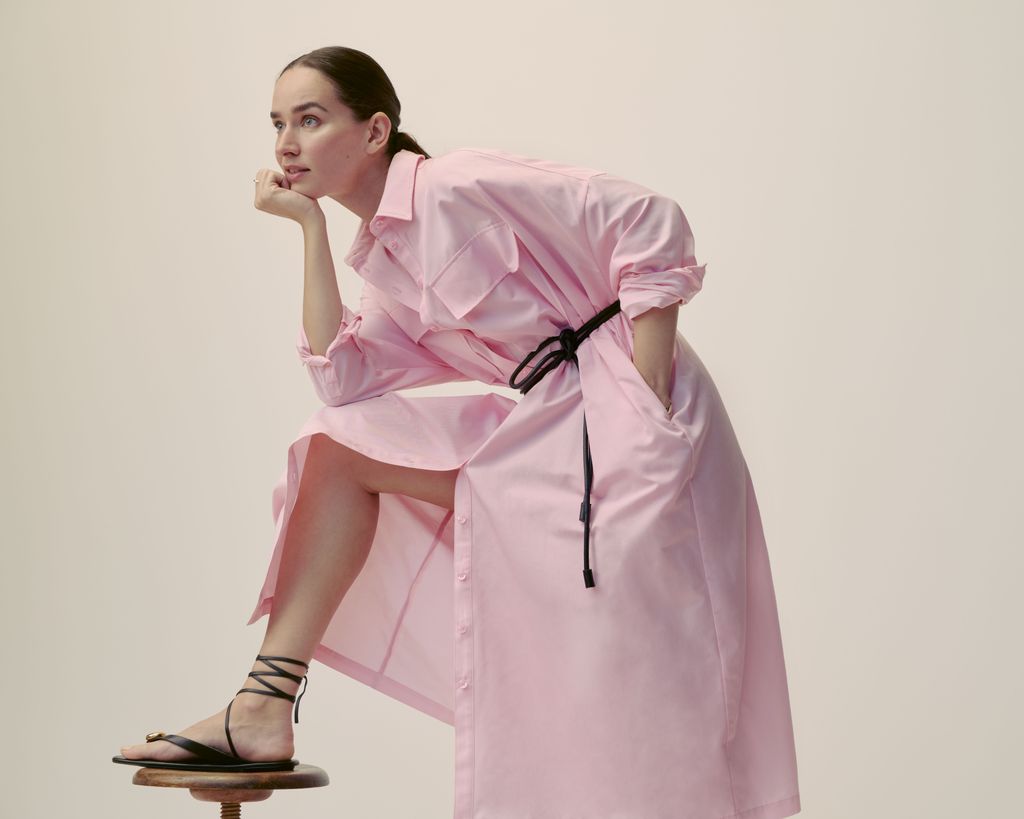 Fashion Week Paris Spring/Summer 2025 look 34 from the Eric Bompard collection womenswear