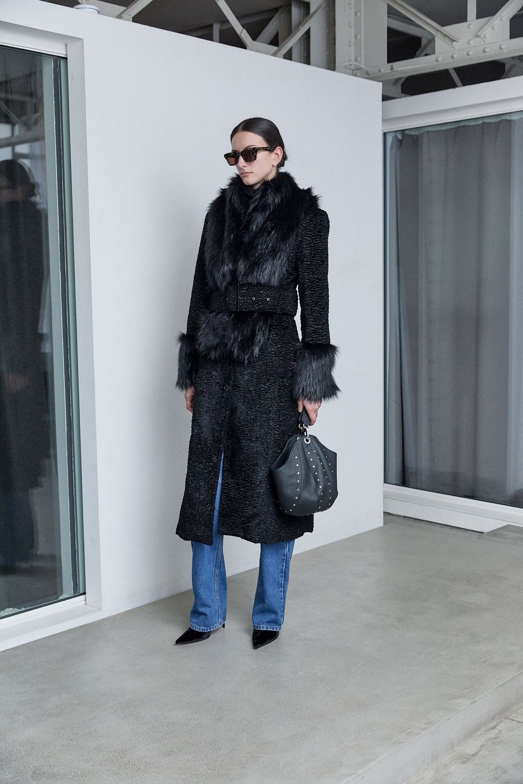 Fashion Week Paris Fall/Winter 2025 look 14 from the Vaillant collection womenswear