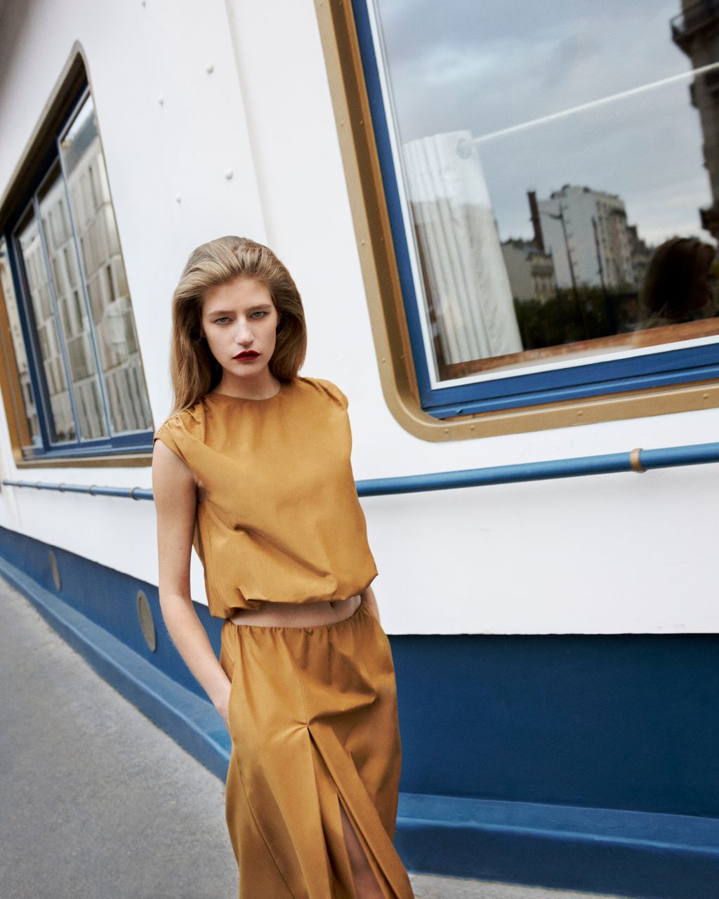 Fashion Week Paris Resort 2025 look 15 from the Loulou de Saison collection womenswear