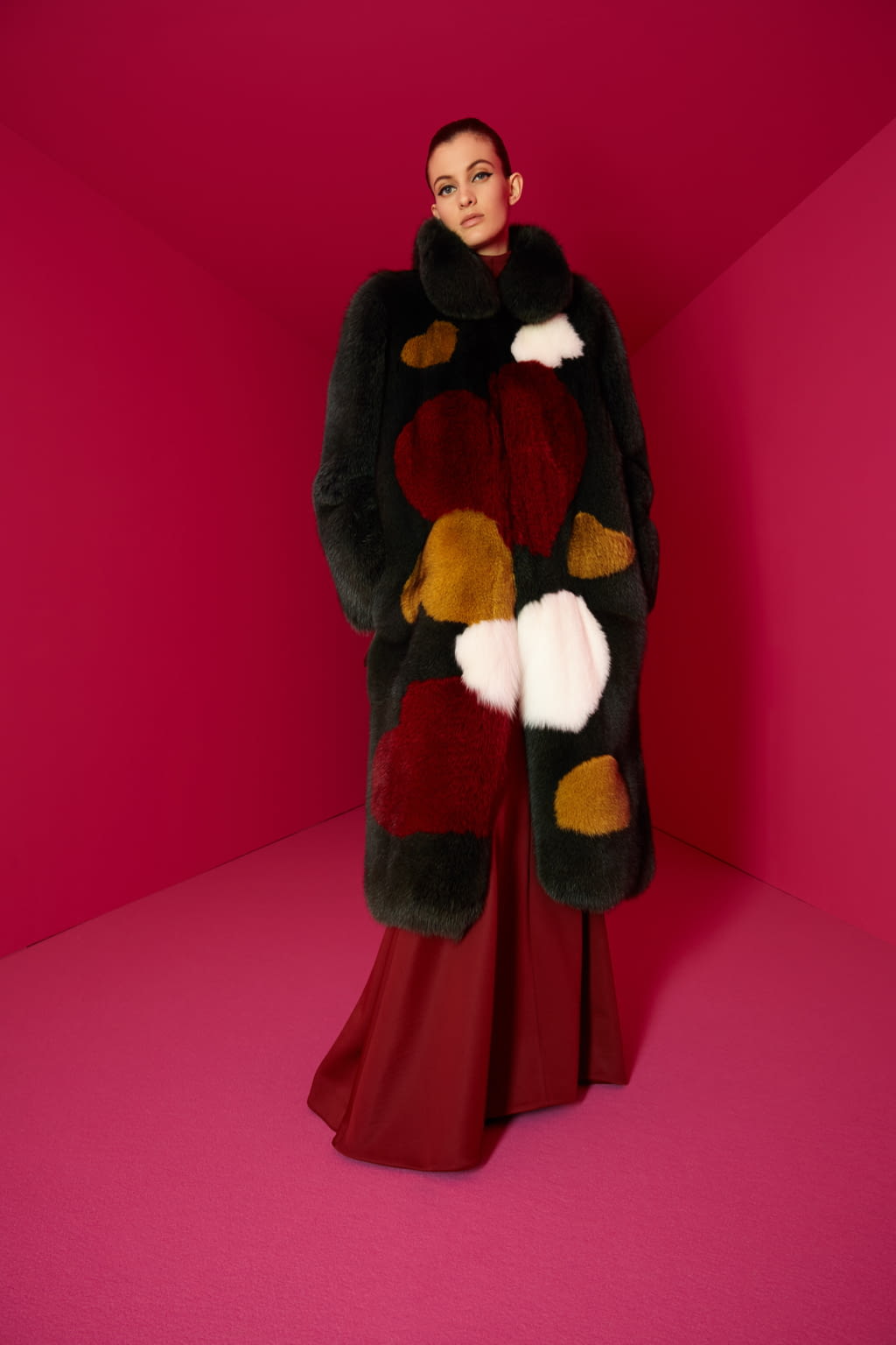 Fashion Week Paris Fall/Winter 2020 look 13 de la collection Alexis Mabille couture