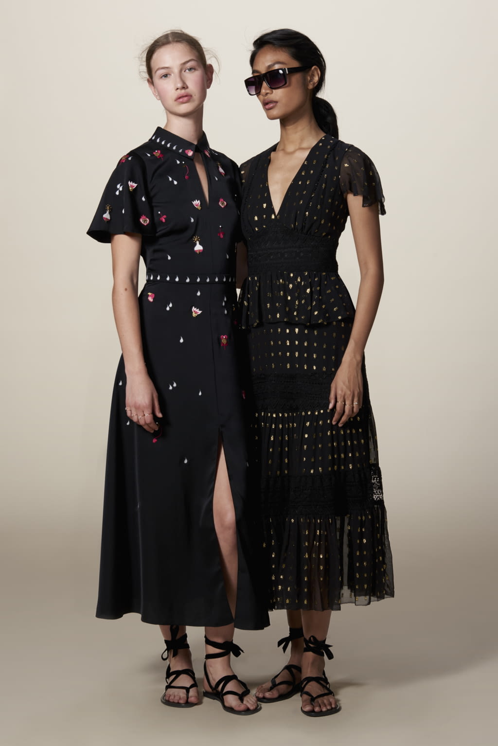 Fashion Week London Resort 2018 look 8 de la collection Temperley London womenswear