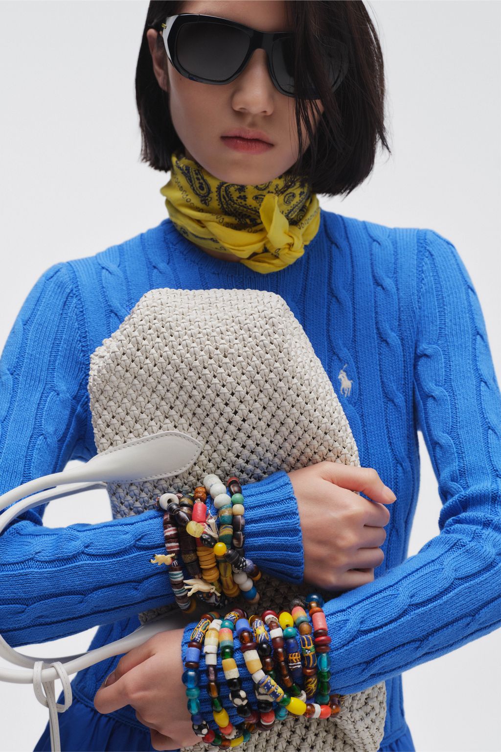 Fashion Week New York Spring/Summer 2026 look 14 from the Polo Ralph Lauren collection womenswear