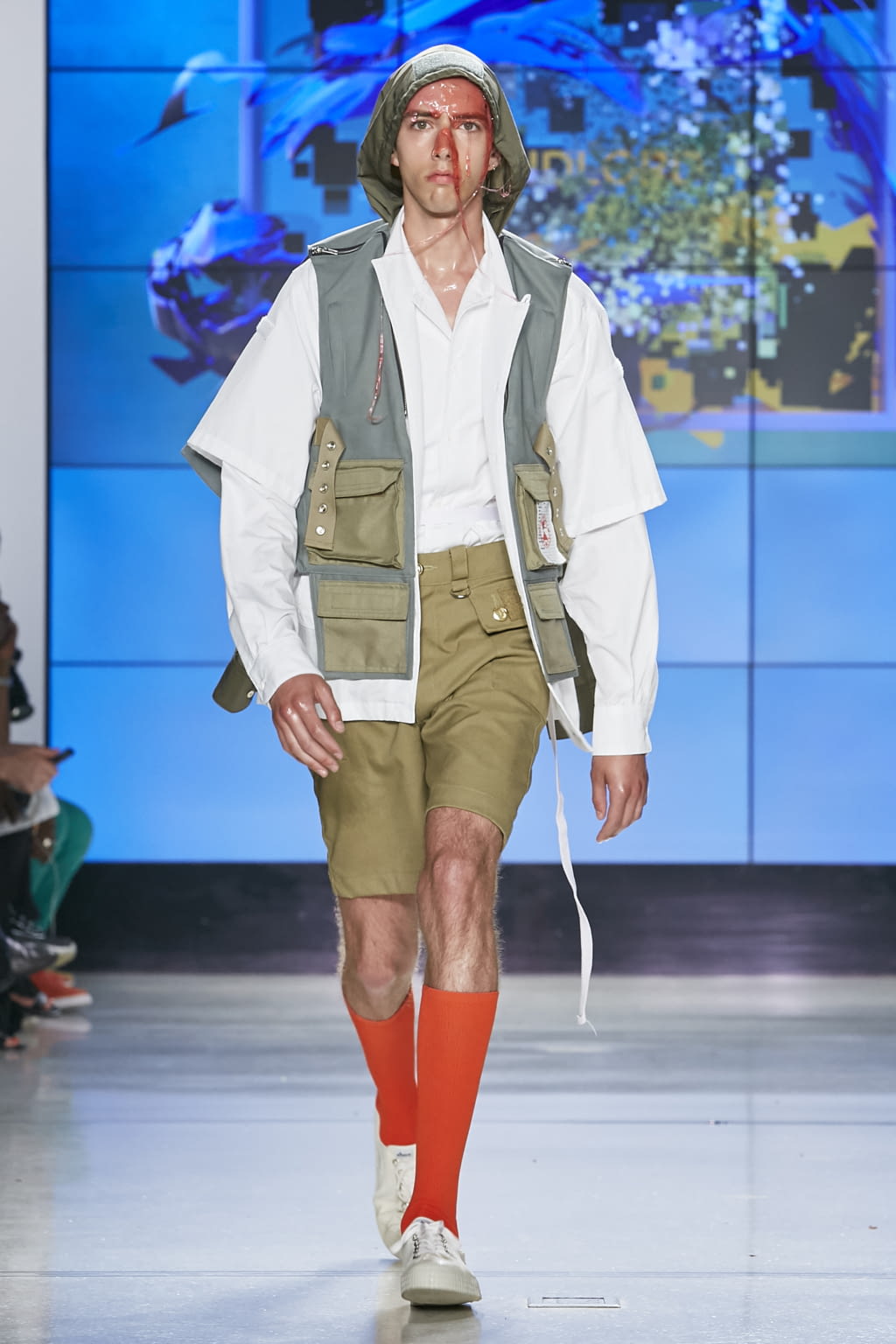 Fashion Week New York Spring/Summer 2019 look 14 from the Landlord collection 男装
