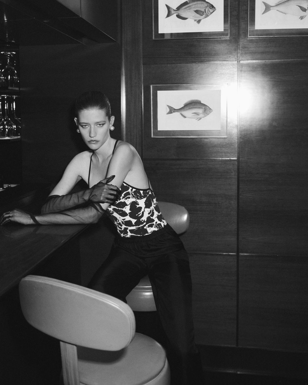 Fashion Week Paris Resort 2025 look 17 from the Loulou de Saison collection womenswear