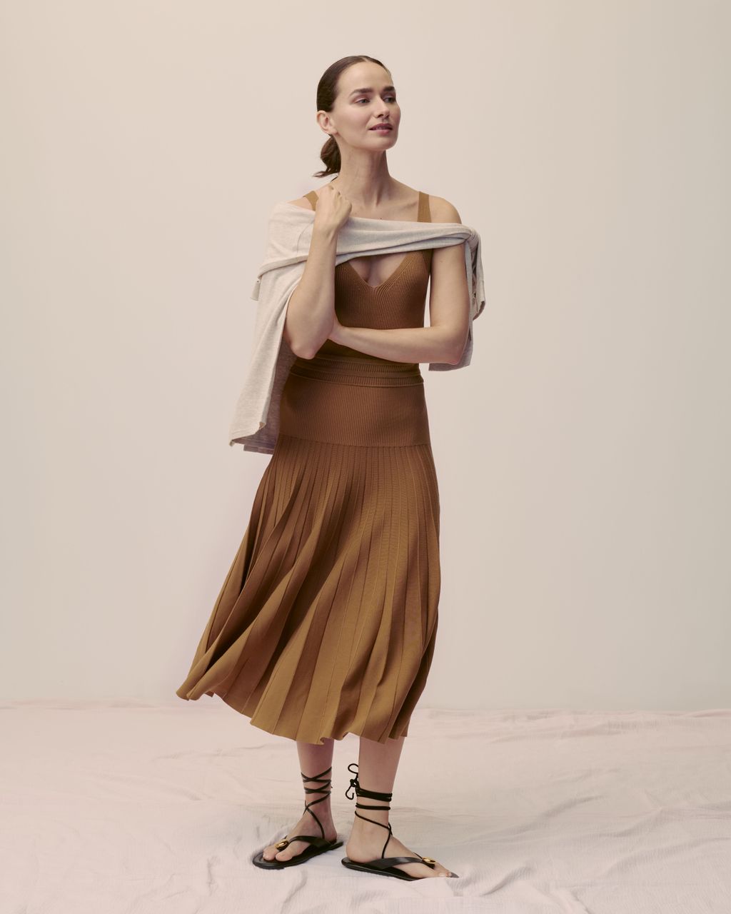 Fashion Week Paris Spring/Summer 2025 look 41 from the Eric Bompard collection womenswear