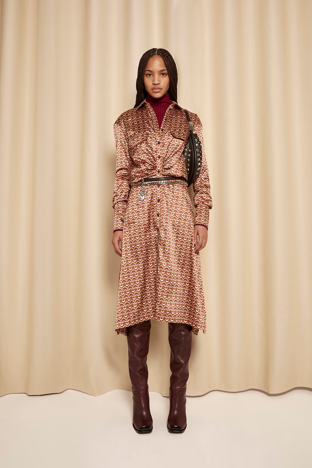 Fashion Week Paris Fall/Winter 2023 look 17 de la collection Sonia Rykiel womenswear