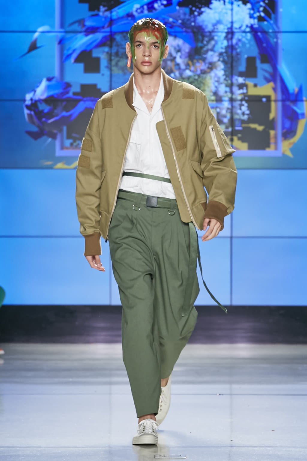 Fashion Week New York Spring/Summer 2019 look 16 from the Landlord collection menswear