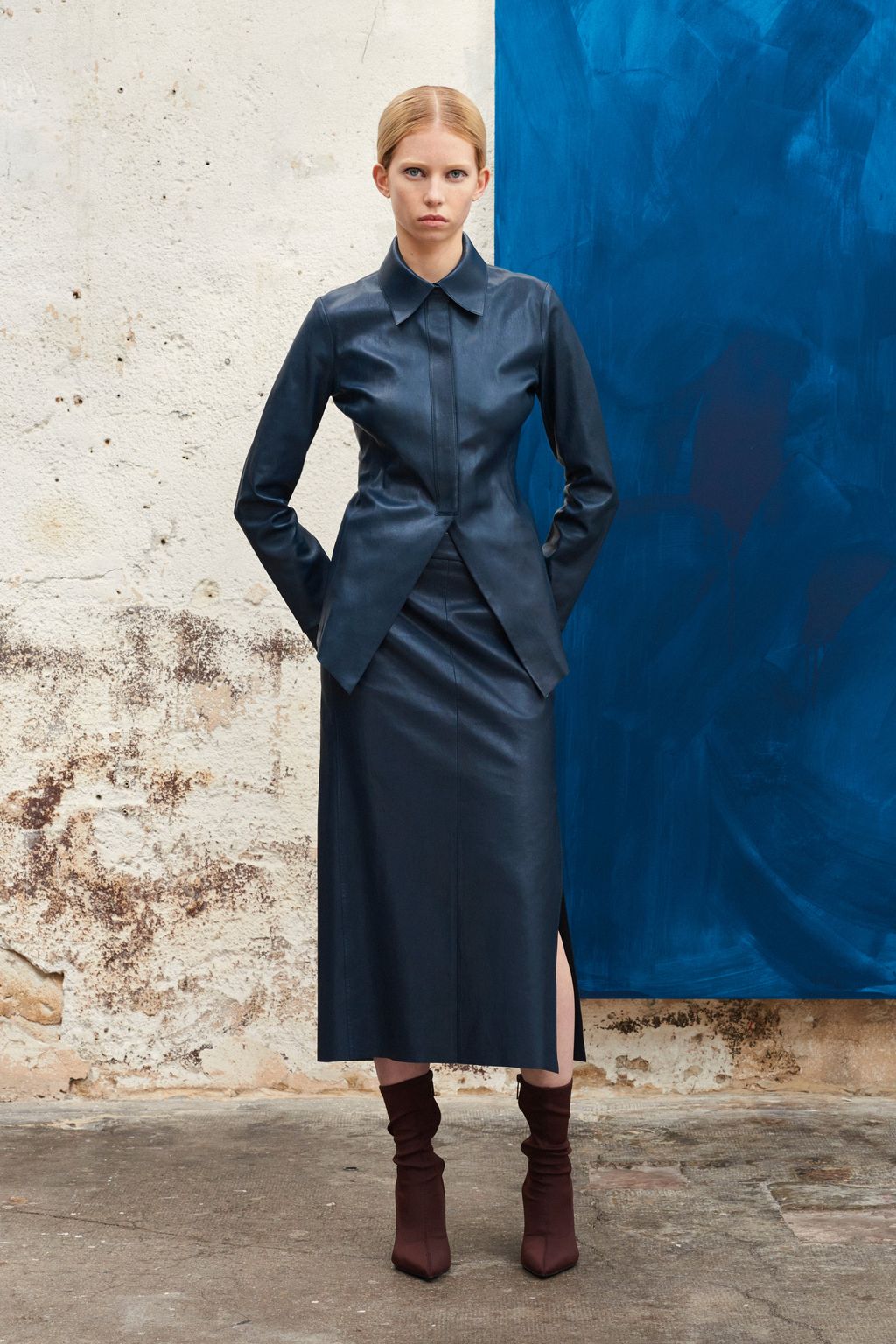 Fashion Week Paris Fall/Winter 2023 look 17 de la collection Stouls womenswear