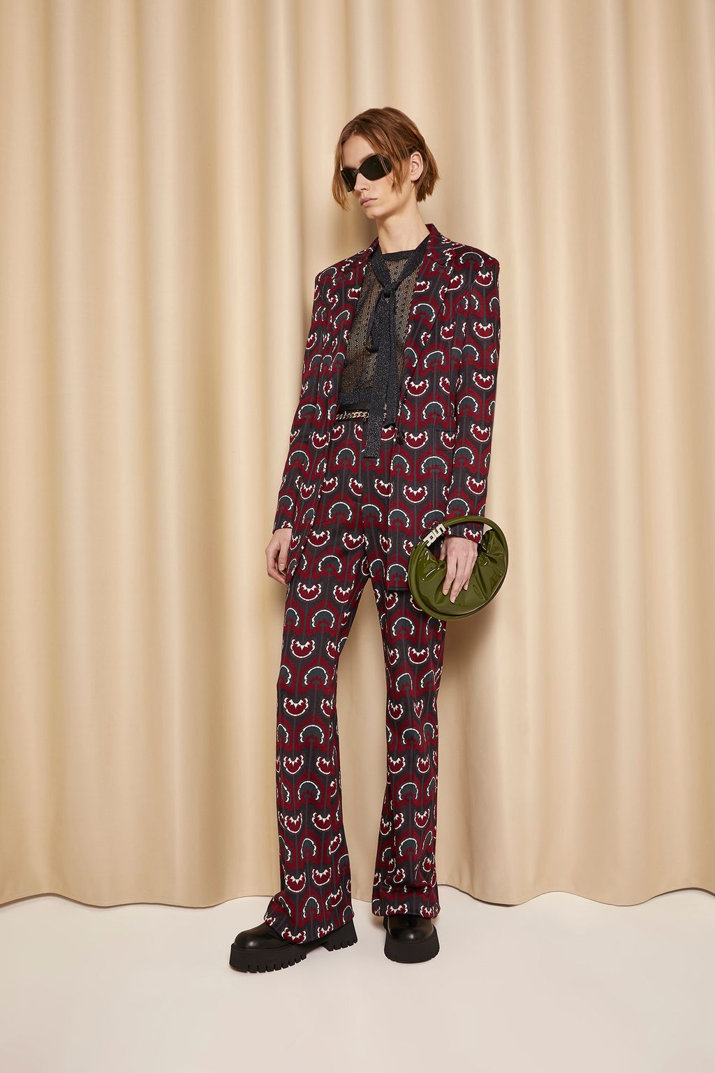 Fashion Week Paris Fall/Winter 2023 look 1 from the Sonia Rykiel collection 女装
