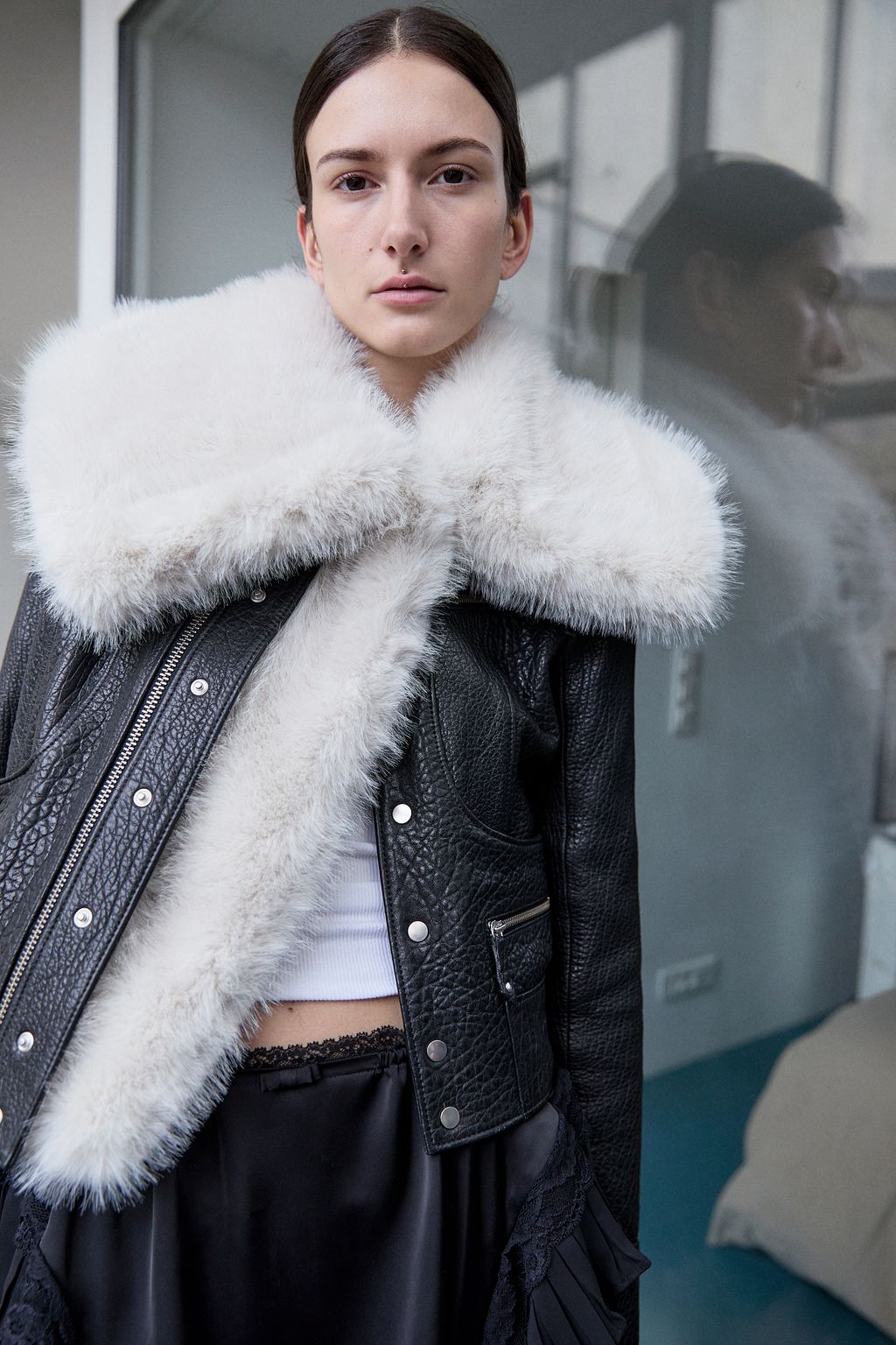 Fashion Week Paris Fall/Winter 2025 look 17 from the Vaillant collection womenswear