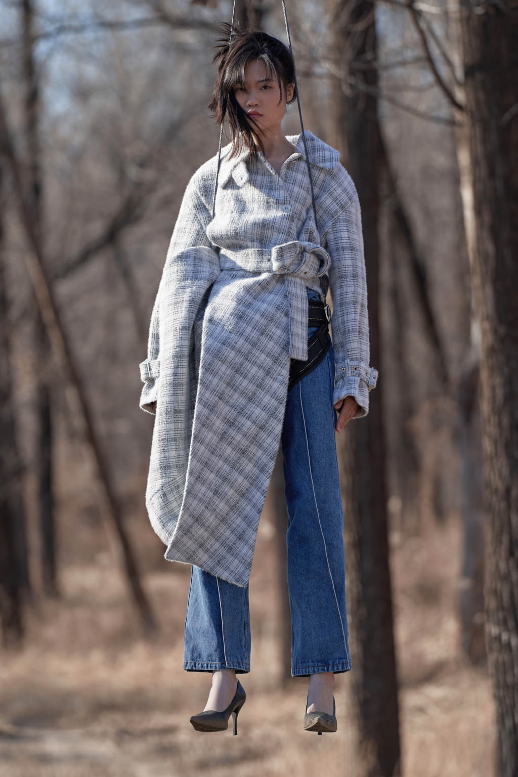 Fashion Week London Fall/Winter 2021 look 16 from the Marrknull collection womenswear