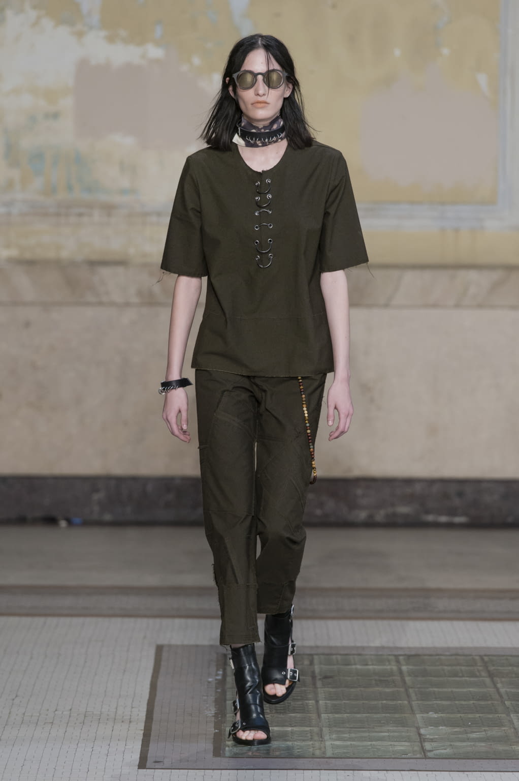 Fashion Week Milan Spring/Summer 2017 look 17 from the Damir Doma collection 男装