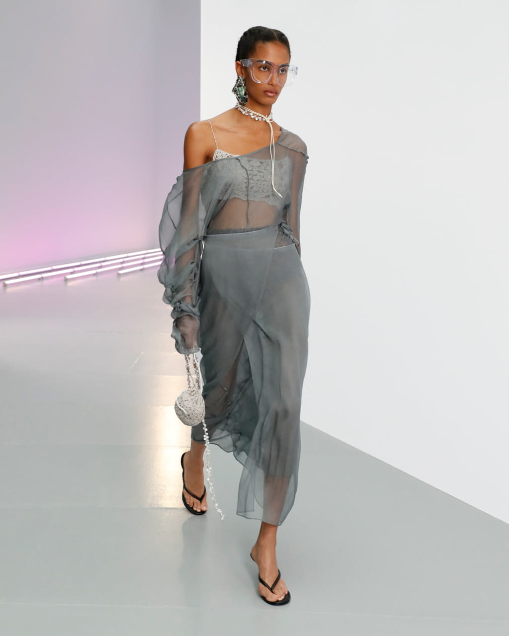 Fashion Week Paris Spring/Summer 2021 look 17 de la collection Acne Studios womenswear