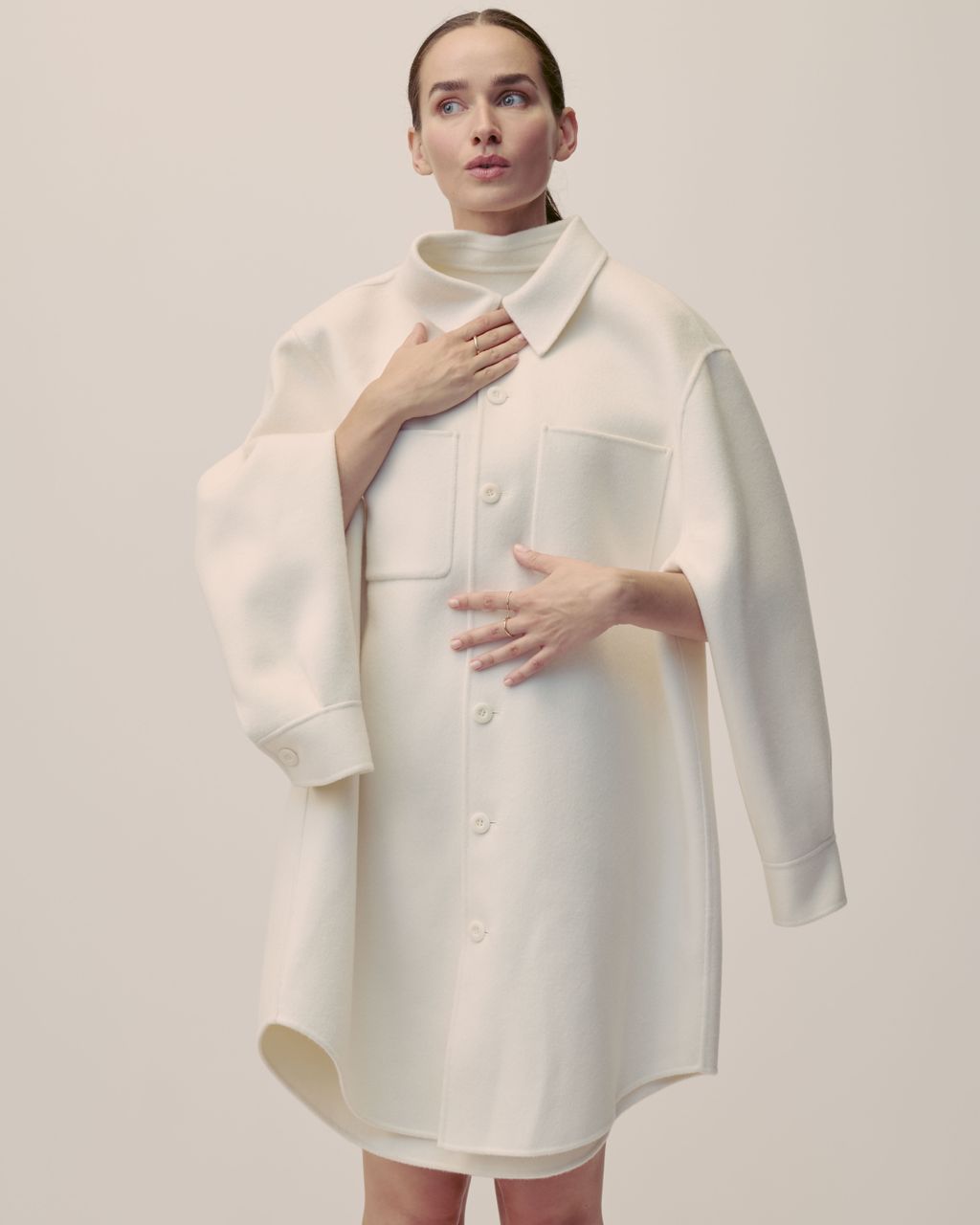 Fashion Week Paris Spring/Summer 2025 look 45 from the Eric Bompard collection womenswear