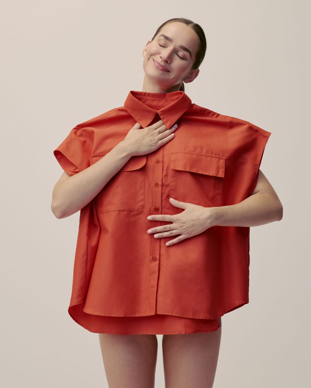 Fashion Week Paris Spring/Summer 2025 look 46 from the Eric Bompard collection womenswear