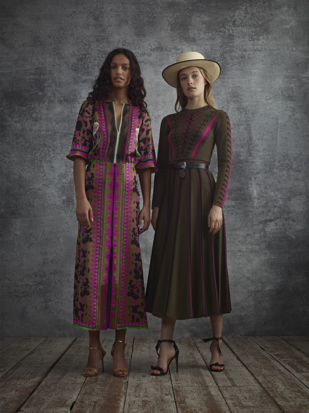 Fashion Week London Pre-Fall 2018 look 11 from the Temperley London collection womenswear