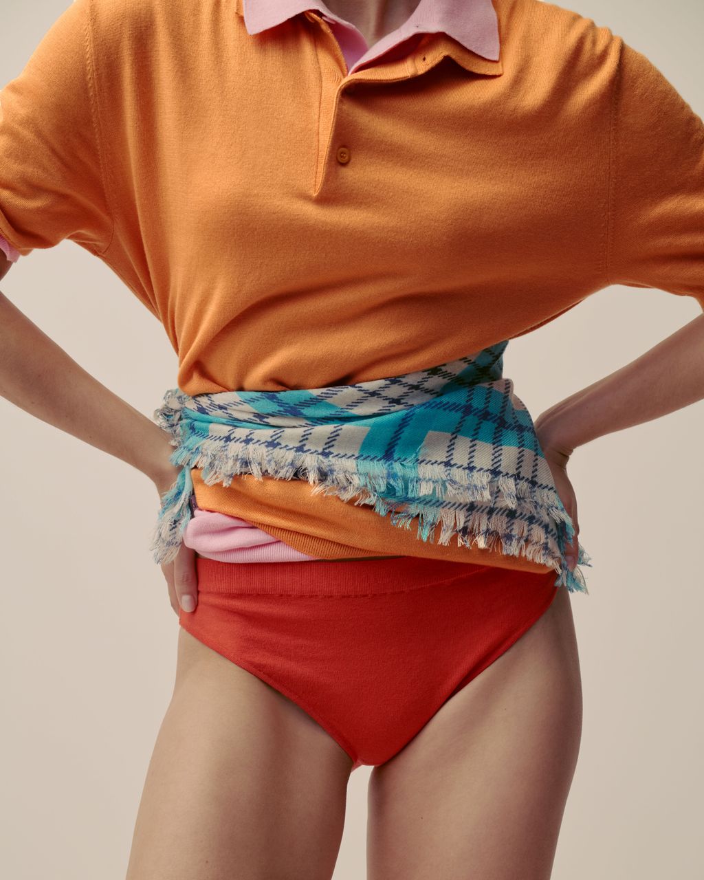 Fashion Week Paris Spring/Summer 2025 look 49 from the Eric Bompard collection womenswear