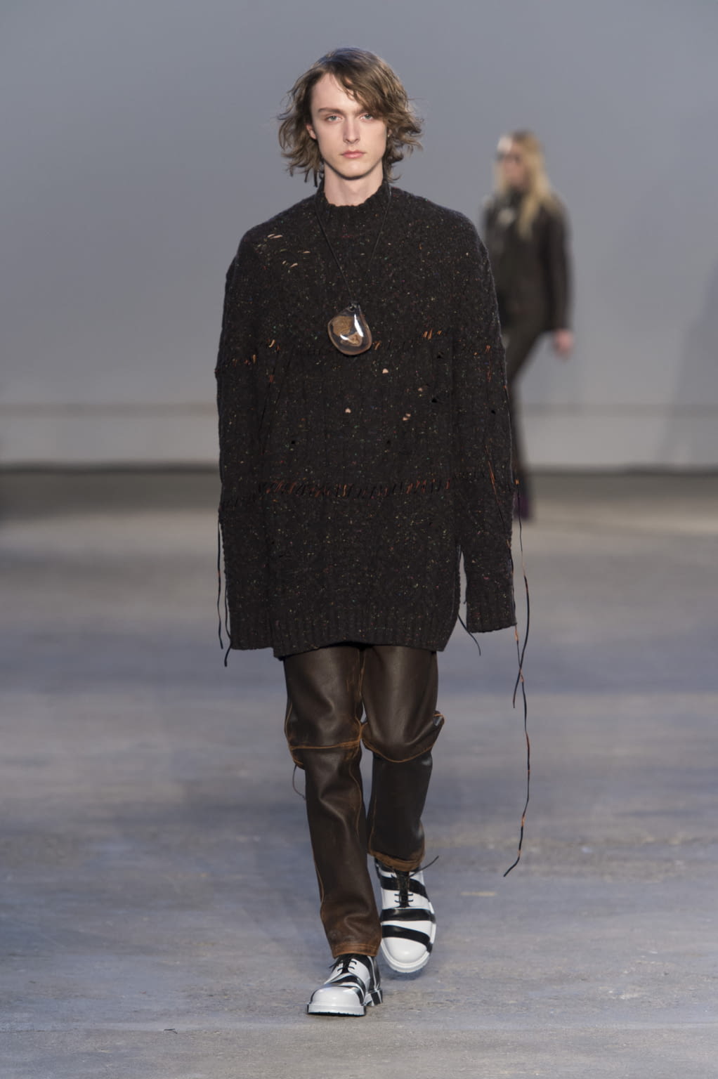 Fashion Week Milan Fall/Winter 2017 look 19 from the Damir Doma collection menswear