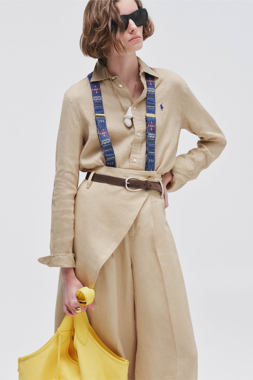 Fashion Week New York Spring/Summer 2026 look 2 from the Polo Ralph Lauren collection womenswear