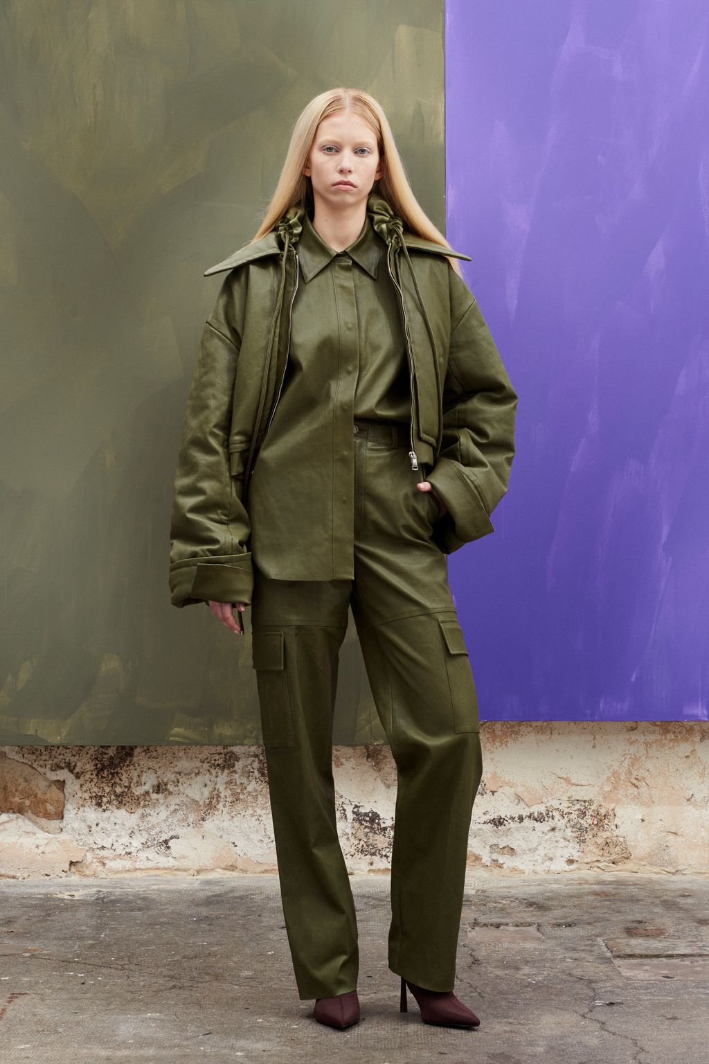 Fashion Week Paris Fall/Winter 2023 look 3 from the Stouls collection 女装