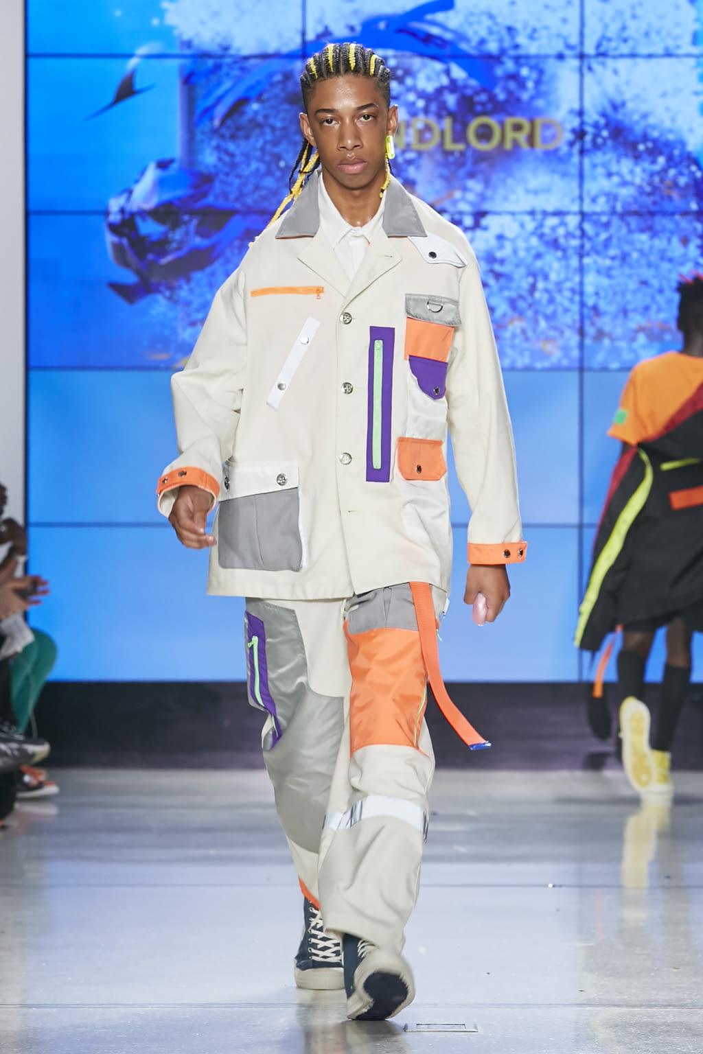 Fashion Week New York Spring/Summer 2019 look 20 from the Landlord collection menswear