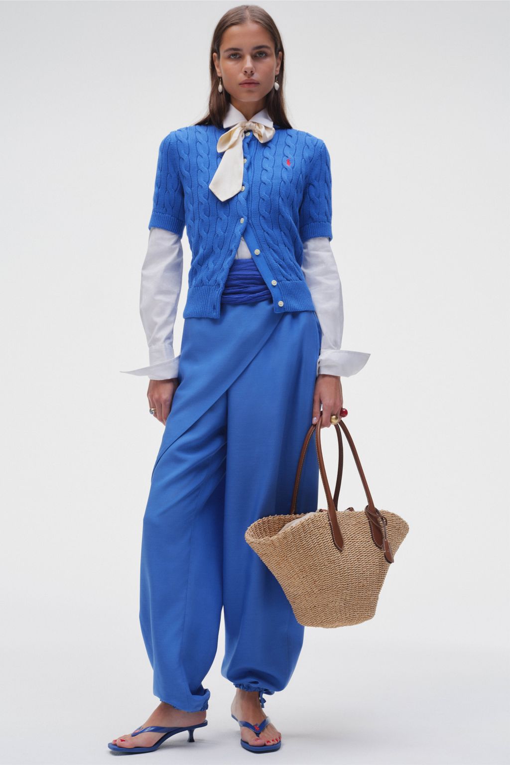 Fashion Week New York Spring/Summer 2026 look 20 from the Polo Ralph Lauren collection 女装