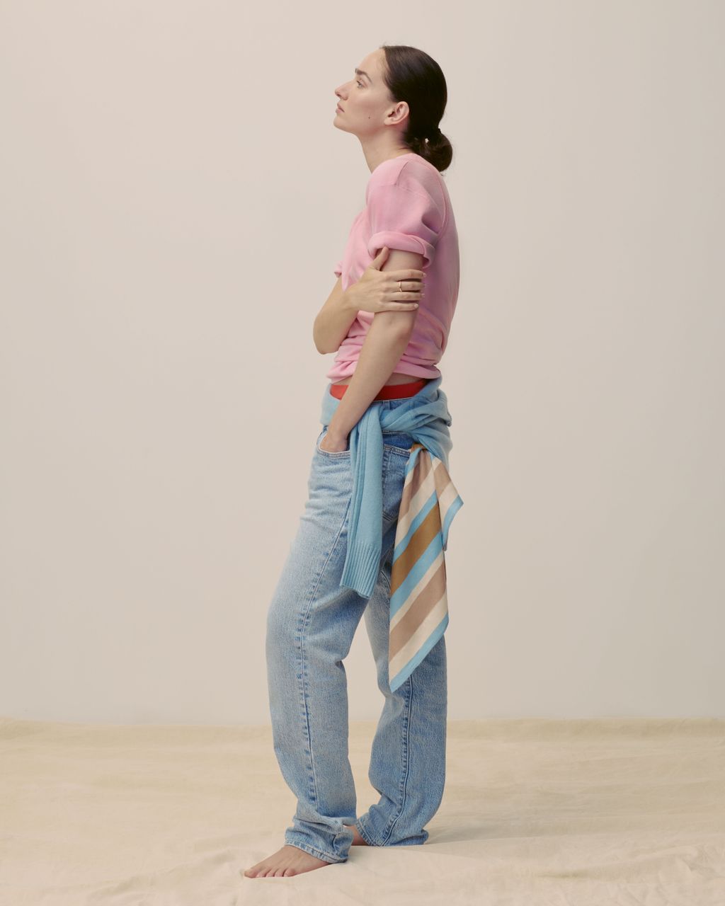 Fashion Week Paris Spring/Summer 2025 look 58 from the Eric Bompard collection womenswear