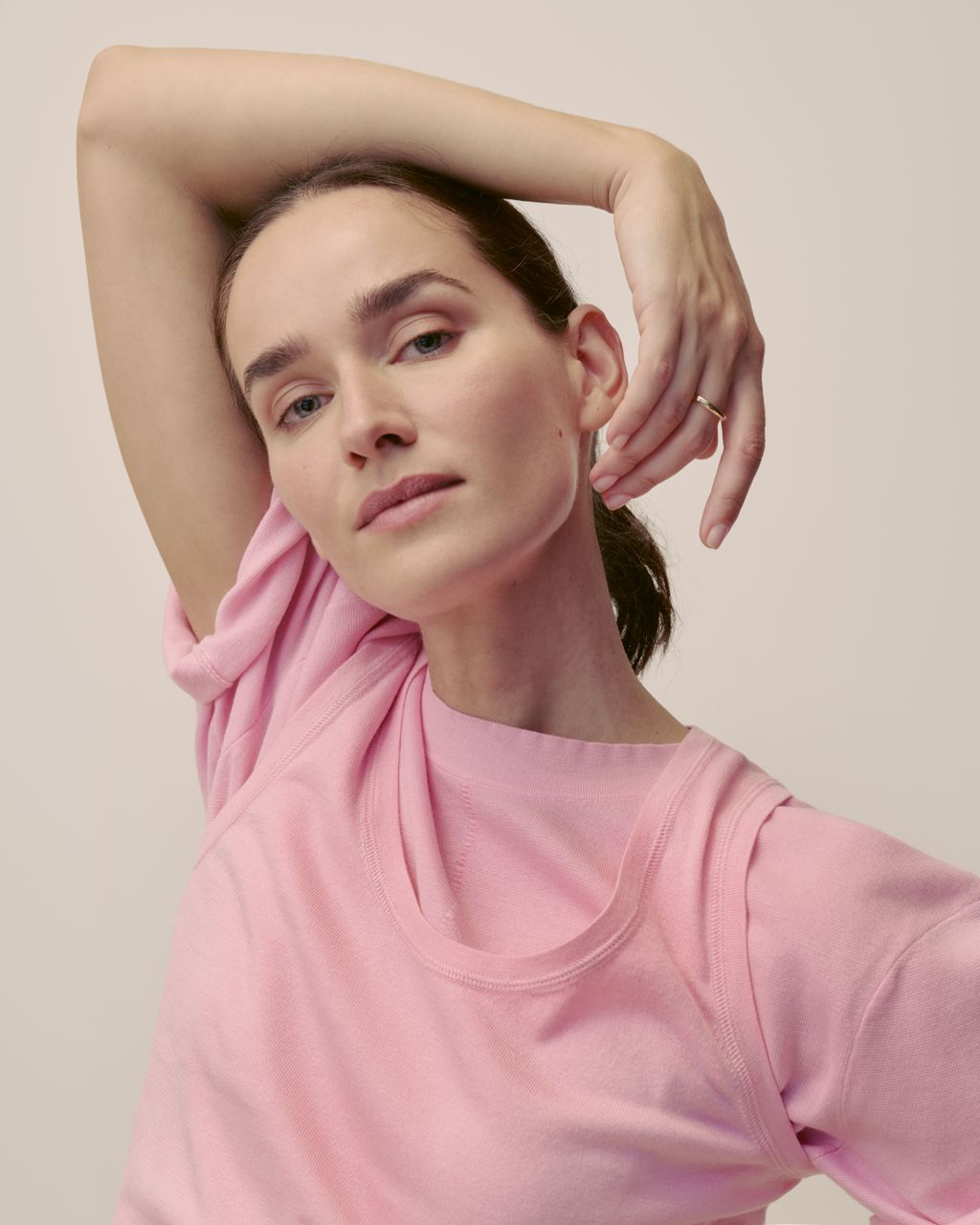 Fashion Week Paris Spring/Summer 2025 look 61 from the Eric Bompard collection womenswear