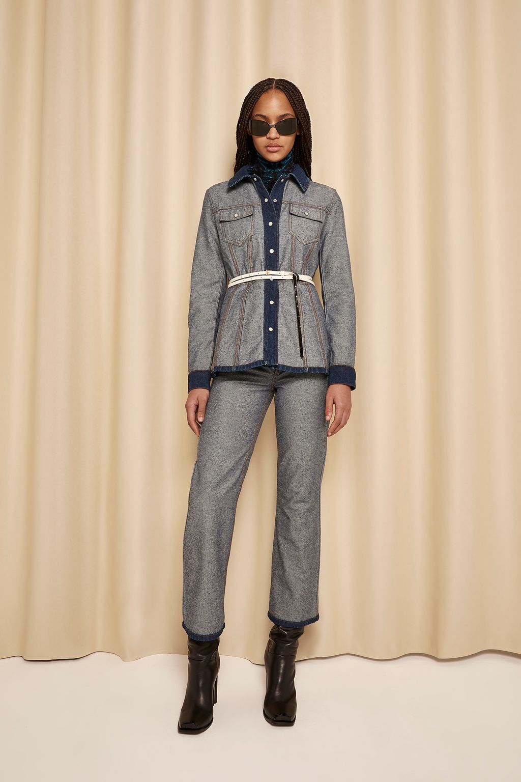 Fashion Week Paris Fall/Winter 2023 look 23 from the Sonia Rykiel collection 女装
