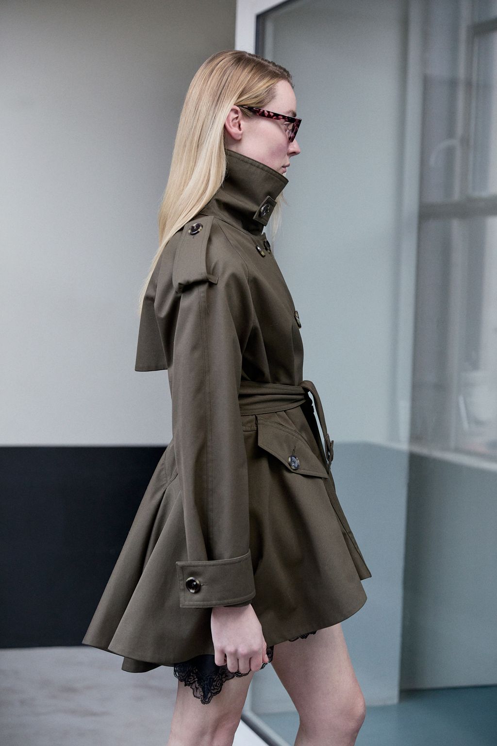 Fashion Week Paris Fall/Winter 2025 look 21 from the Vaillant collection womenswear