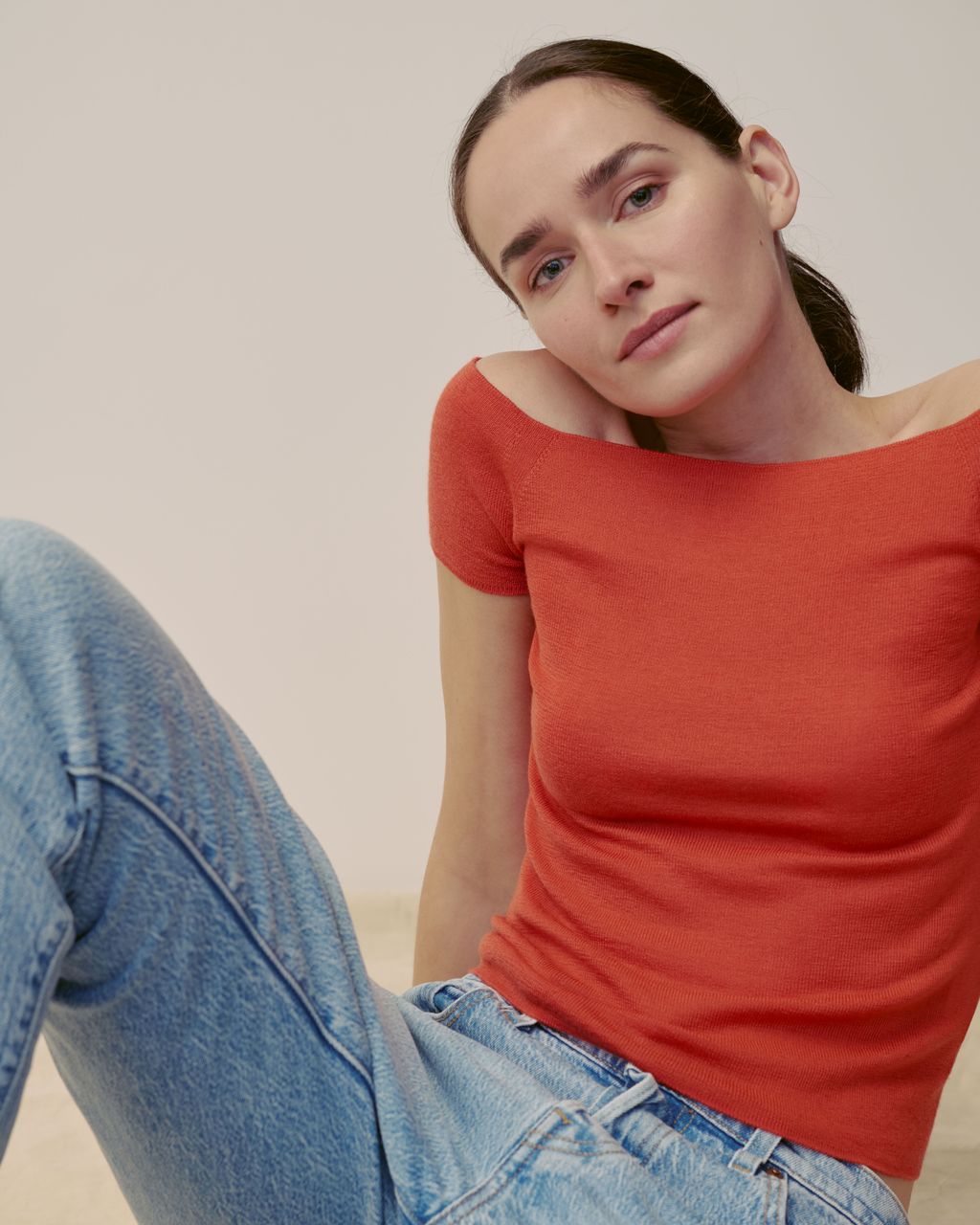 Fashion Week Paris Spring/Summer 2025 look 64 from the Eric Bompard collection womenswear
