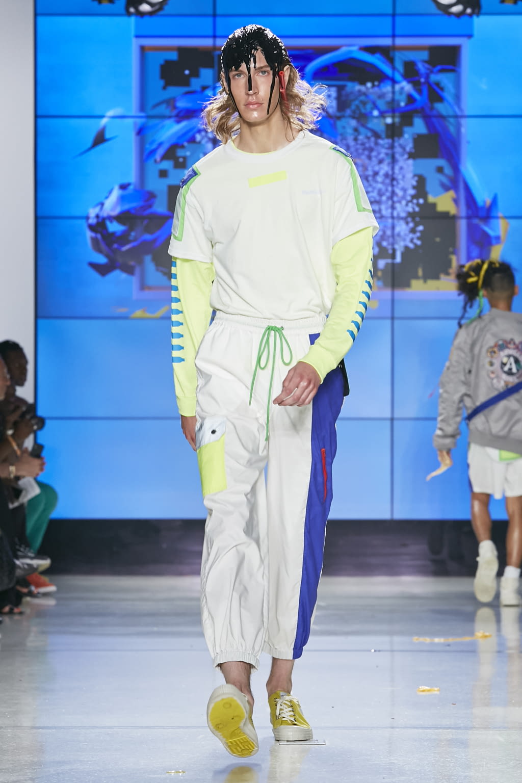 Fashion Week New York Spring/Summer 2019 look 22 from the Landlord collection menswear