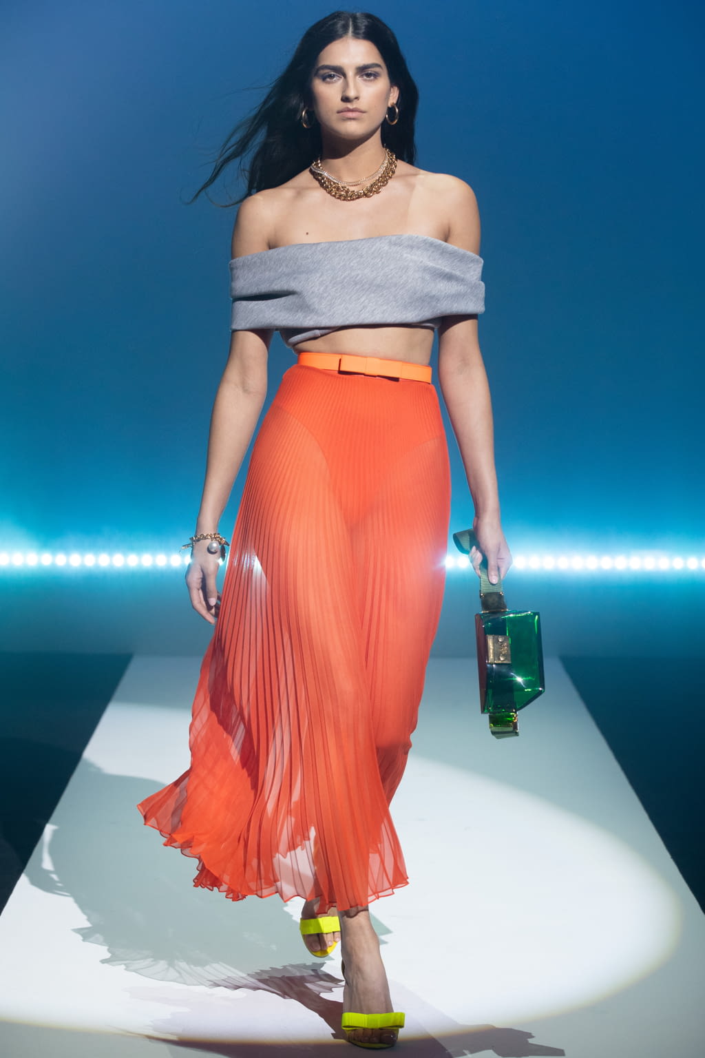 Fashion Week New York Spring/Summer 2021 look 30 de la collection Brandon Maxwell womenswear